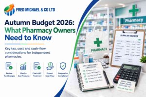 Autumn Budget 2026 Pharmacy